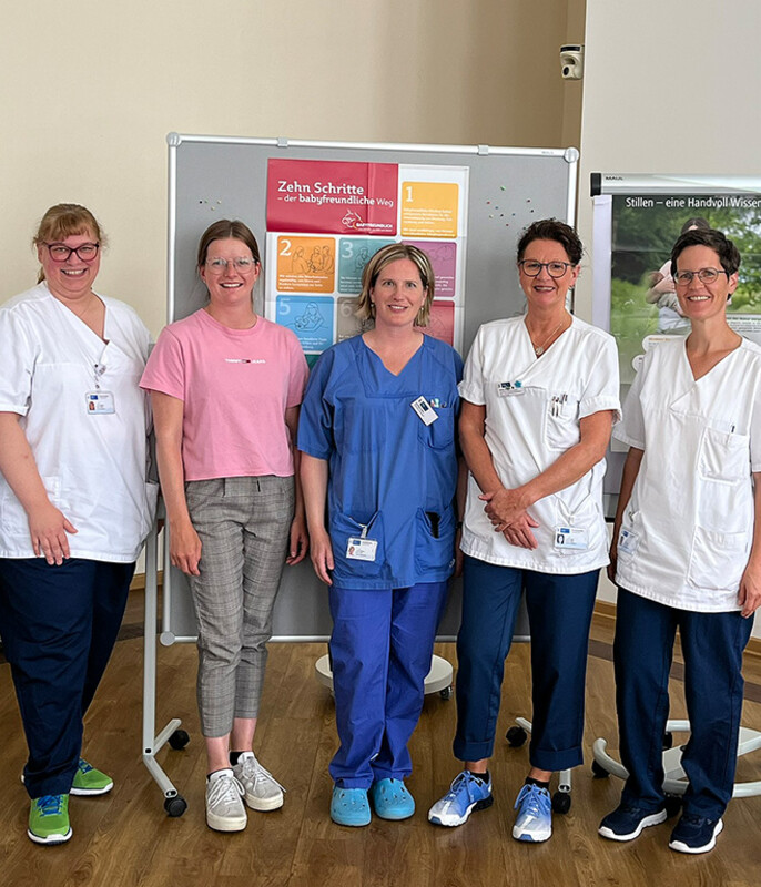 Auf dem Weg zur „Babyfreundlichen Klinik“